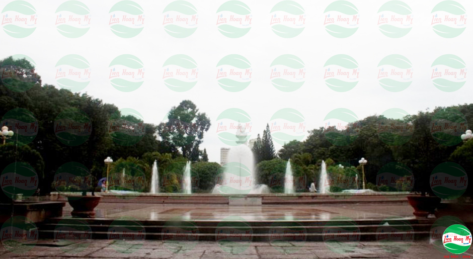 Phun nước nghệ thuật Công viên Lê Văn Tám Hồ Chí Minh